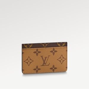 Monogram reverse Card Holder